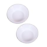 ancien bol breton Bol de service en émail - un excellent cadeau pour les amis, les camarades de classe et la famille, ils l'aimeront beaucoup, bassin alimentaire