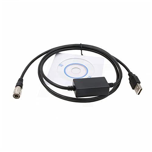 HangTon Cavo dati USB Hirose a 6 pin per Topcon GTS310 GPT3005 Total Station Sokkia NTS Set 610 510 Set530R3 630R al computer