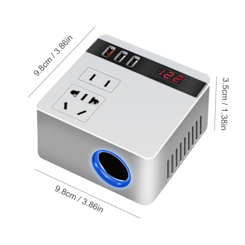 Adaptateur voiture avec charge rapide 150W pour PC et compresseur
