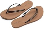 Volcom womens Forever and Ever Flip Flop Sandal – Soft Recliner Comfort Footbed Flip-Flop