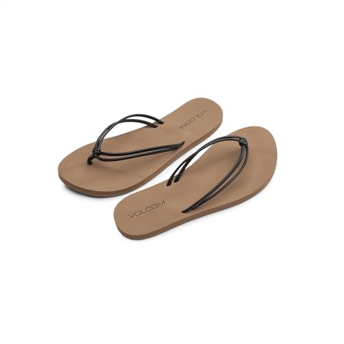 Image of Volcom Women's Forever and Ever Sandals - Lightweight Thong Sandal for Everyday Summer Wear