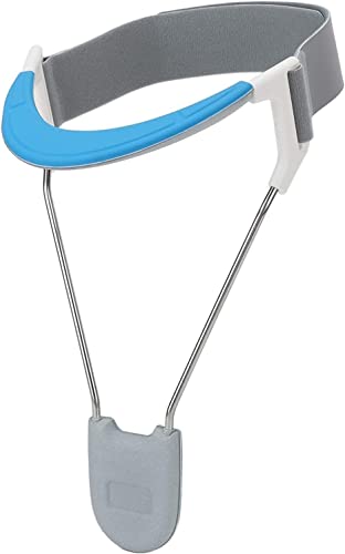 Correction de la traction cervicale avec ce protège-nuque bleu M