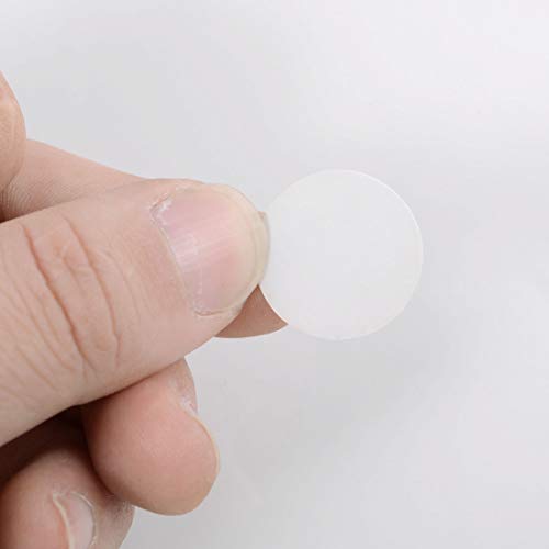 Image of uxcell Furniture Desk Table Self-Adhesive Screw Hole Covers Stickers 54 in 1 Black Brown