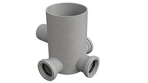 Bonomini 6560RD12RG2 Pozzetto Pavimento, Grigio/Metallo