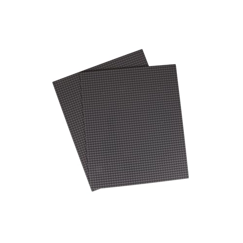 Strictly Briks Classic Baseplates, 100% Compatible with All Major Brands, for Building Bricks, Bases for Tables, Mats, and More, Gray, 2 Pack, 16x16 Inches