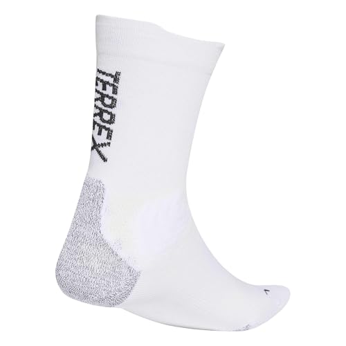 adidas Mixte Terrex Xperior Climacool Trail Crew Socks Socks, white/black, S