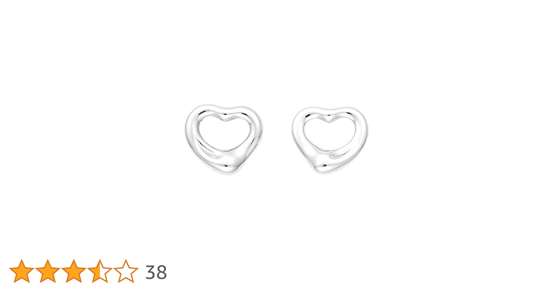 Tiffany & Co. エルサペレッティ オープンハート ドロップ ピアス エルサ・ペレッティ™ オープン ハート フープ ピアス 18K