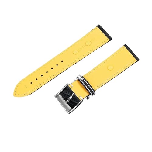 Correa para Breitling Seawolf nailon amarillo de 24 mm soluciona el desgaste de tu reloj 3