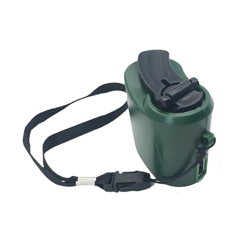 Cargador de teléfono USB con manivela – Generador de energía de emergencia portátil para exteriores | Dispositivo de viaje compacto con lámpara LED, compatible con Camping, senderismo, mochilero, supe