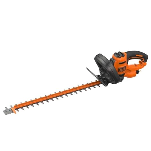 BLACK+DECKER Aparador de Grama e Cerca Viva, Potência de 500W, para Cortes de Até 38mm, Modelo BEHTS401, 110V