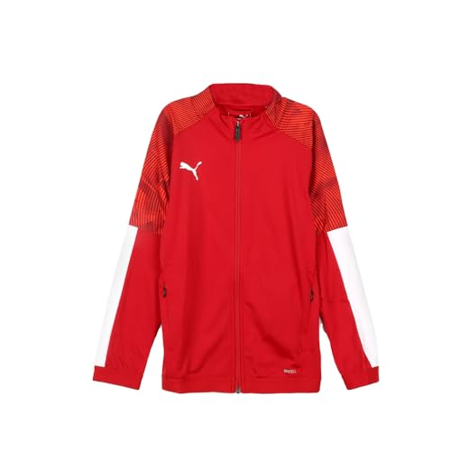 PUMA Boys' Cup Training Jacket, Red, Medium