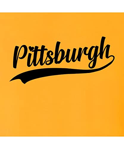 Go All Out City of Pittsburgh Pennsylvania Pride Fashion Script Mens Women Youth T-Shirt3