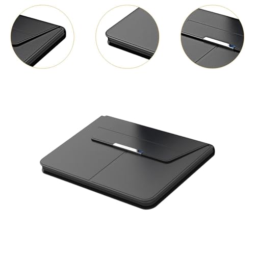 Funda para portátil de 13 pulgadas de piel sintética fina con organizador de ratón 5