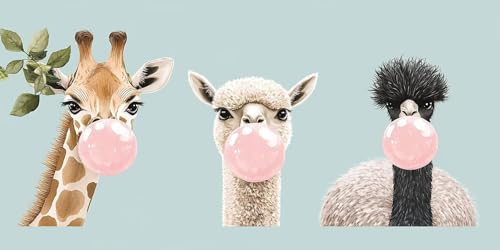 Cadeau anti-stress broderie diamant girafe pour adultes et enfants