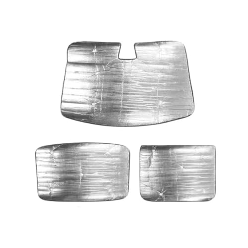 Pare soleil voiture Tesla Modèle 3 protection fenêtre occultant 3 PCS