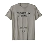 Fidget My Spinner Penis -Black Font Toy Hand Spinner T-Shirt T-Shirt