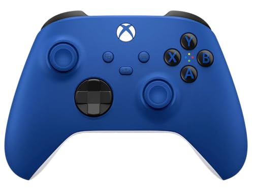 Microsoft Controle para Xbox sem Fio EP2-40577 Shock Blue Compatível com Xbox, PC e Mobile