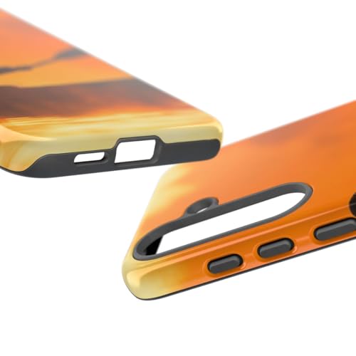 Coque Samsung S25 Plus silhouette de canoë au coucher de soleil pour s'évader au quotidien - 3