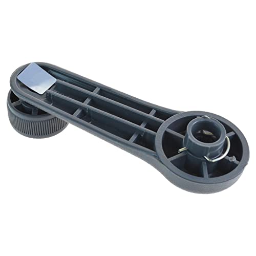 Image of TRQ Window Crank Handle Gray Compatible with 1995-2006 Hyundai Accent 1996-2000 Elantra 1999-2001 Sonata