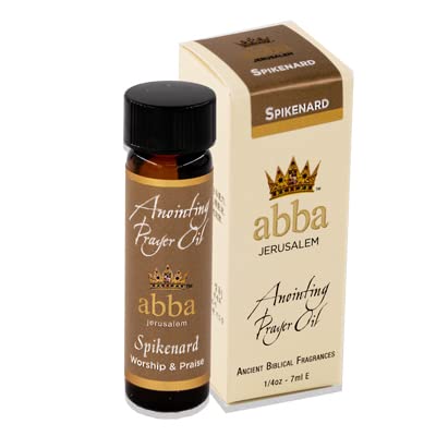 Abba Christian Products Spikenard Anointing Oil (1/4 oz) 1 pk, 1/4 Ounce