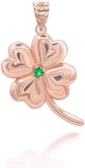 Clover Leaf Pendant 10K Gold
