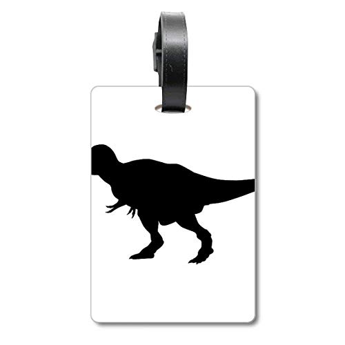 Étiquette valise dinosaure os pour repérer facilement votre bagage au terminal
