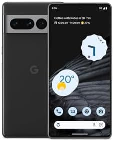 Google Pixel 7 Pro 5G, 128GB, Obsidian - Unlocked (Renewed)