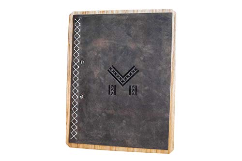 Wooden Menu Holder with Leather Cover-Menu Covers, Menu Board for Restaurant, Wood Clipboard, Hard Menu Covers, Restaurant Menu Covers, Menu Folder, Leather Menu Cover, Wooden Rustic Clipboards