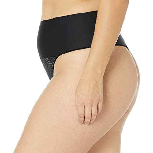 Image of Maidenform womens Tame Your Tummy Lace Thong Panties, Firm Control Shapewear Thong, Cool Comfort