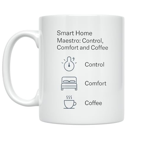 Tech-Savvy Homeowner Coffee Mug - Smart Home Maestro: Control, Comfort