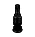 Produktbild Tr416 Schwarz Metallventil/Stahlventil SCHWARZ MS525 für 11,3 Felgenloch mit 11 SW inkl. PVC Unterlegscheibe - Beutel á 4 Stück