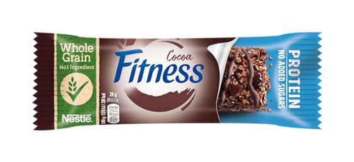 FITNESS Protein Cacao Barrette di Cereali Integrali al Cacao, 24 barrette da 20g (480g) - Immagine 4