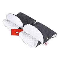 COSSIKA Kinderwagen-Muff | Spritzwassergeschützter Handwärmer Für Kalte Tage