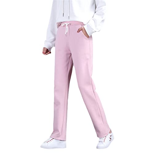 Pantalon de survêtement d'hiver rose pour vos journées cocooning