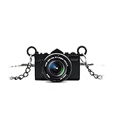 El Colgante Cámara de Fotografías Retro se envía dentro de una Caja de Joyería de regalo 24Joyas, adecuada para entregar como un regalo elegante en cualquier evento o fiesta.
