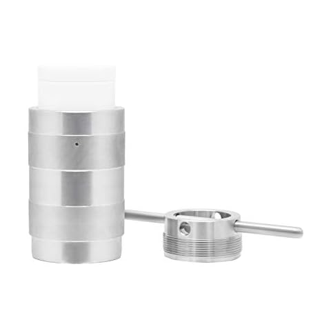 Huanyu Hydrothermal Synthese Autoklav 240°C 6MPa Hochdruckreaktor 304 Edelstahl PTFE Innenkern für starke Säure, organisches Lösungsmittel, unlösliches Material (200ml) Cover