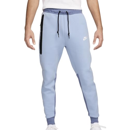 Nike Sportswear Tech Fleece Men's Joggers Size - Medium Light Armory Blue/Ashen Slate/White