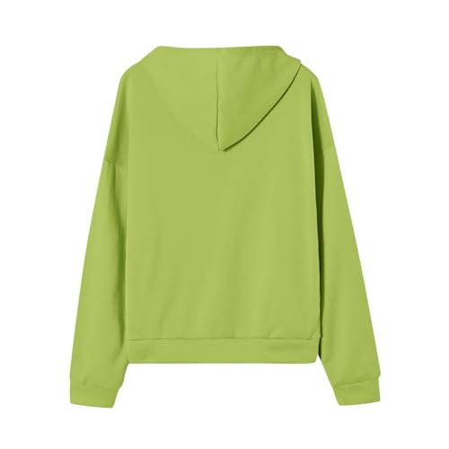 Zip Up Hoodie Women Casual Oversized Sweatshirts - Fall Fashion Fleece Lined Jacket - Thick Warm Coat Winter Clothing