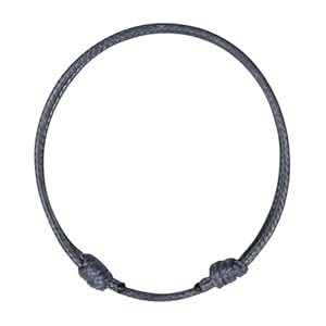 Luck Strings Adjustable Wax Nylon Cord Bracelet for Men Women Adult – Vegan Leather String | Unisex Waterproof Nautical & Surfer Style Friendship Gift, Minimalist