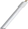 Raleigh - RMJ243 - Plastic Mini Pump for Bicycles with Schrader Car Type and Presta Valve Types in White