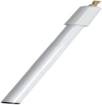 Raleigh - RMJ243 - Plastic Mini Pump for Bicycles with Schrader Car Type and Presta Valve Types in White