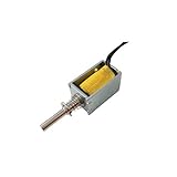 VILLCASE Micro Magnets Actuator Magnets 1pc DC Type Solenoid Electromagnet, DC6V 200N, Open Frame Type, Linear Motion Electric Micro Push Pull Solenoid