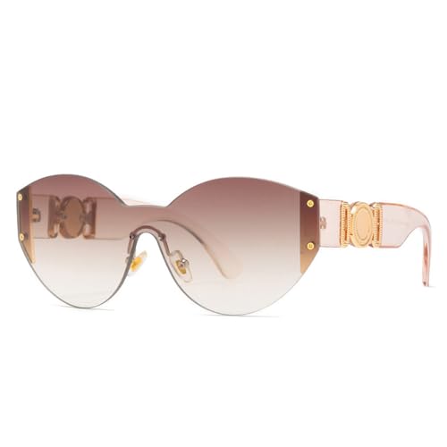 Lunettes de soleil sans monture contre l'éblouissement pare-soleil rétro femme