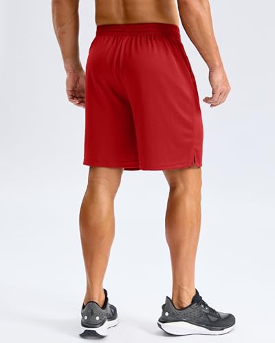 Image of G Gradual Men's Athletic Workout Shorts with Pockets 5 inch /7 inch /9 inch Lightweight Quick Dry Gym Basketball Running Shorts for Men