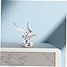 HAPINARY Elegant Car Hood Ornament 3D Eagle Design Universal Fit Metal Truck Car Decor