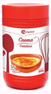 Crème Catalane en Poudre Comerco – Boîte 800 g – Préparation Facile pour Dessert Traditionnel Espagnol
