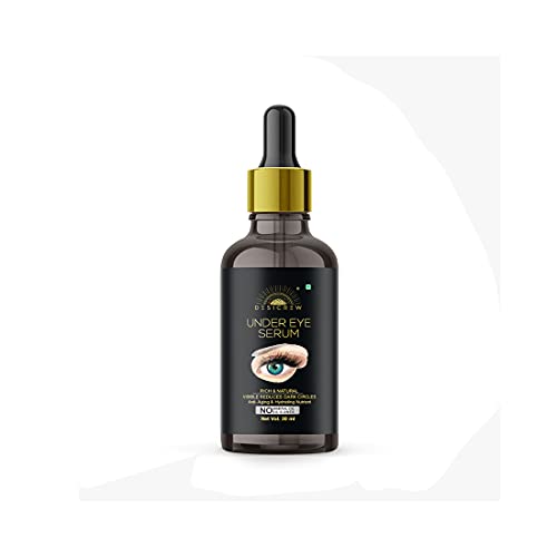 Desicrew 100% Effective Under Eye Serum-Reduces Dark Circles Puffiness & Wrinkles, All Skin Type (30 ml)