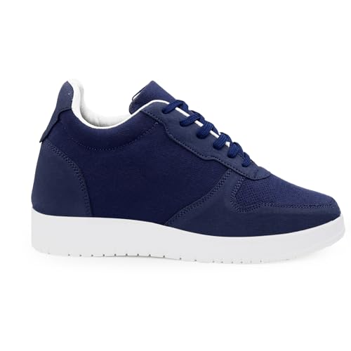 Image of BXXY Men's 7.62 CM Hidden Height Increasing Casual Sneakers Laceup Outdoor Shoes.