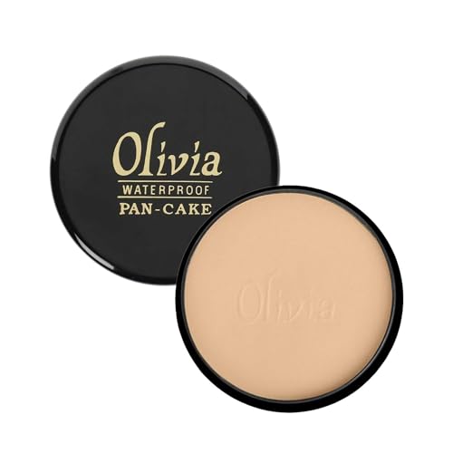 Image of Olivia Pan Cake 100% Waterproof 25g | Full Coverage Makeup Base | Smudge-Proof & Sweat-Resistant | Long-Lasting Velvety Finish | Hides Blemishes | For All Skin Types | Suntone - 27