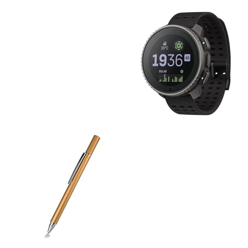 BoxWave Stylus Pen Compatible with Suunto Vertical Titanium Solar - FineTouch Capacitive Stylus, Super Precise Stylus Pen - Champagne Gold